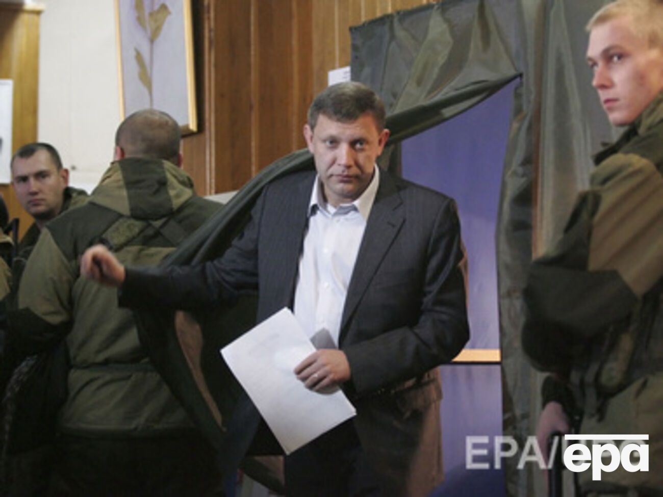 "Инаугурация" Захарченко состоится на следующий день после объявления результатов выборов