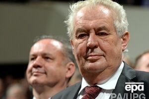 Милош Земан известен своими симпатиями к президенту России