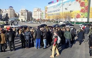 На Майдане собрались представители правых организаций