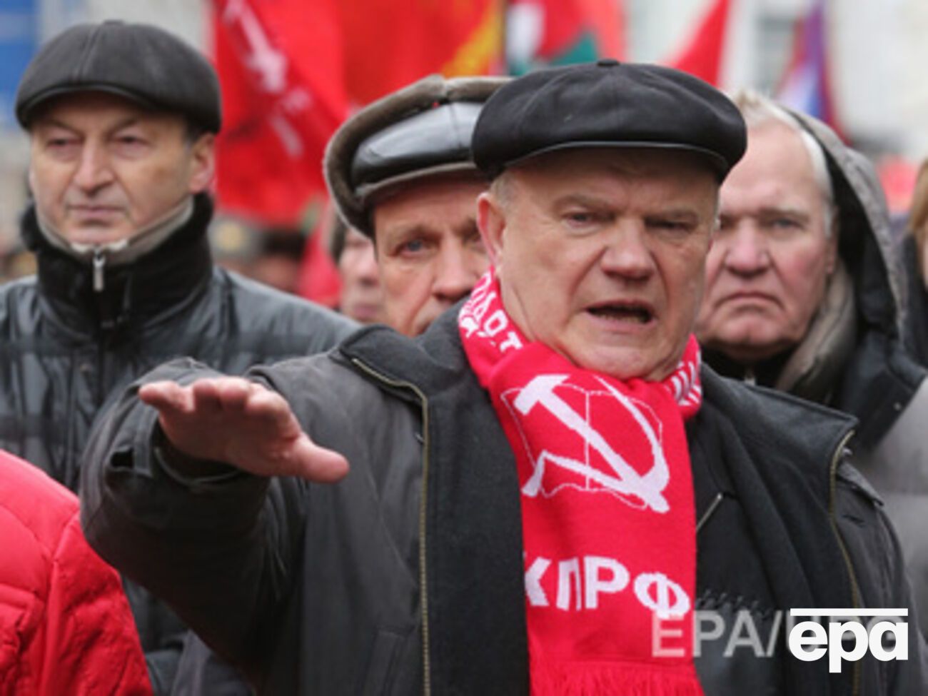 Лидер КПРФ Геннадий Зюганов