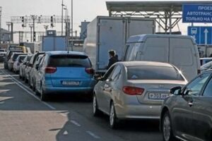 Очередь из легковых авто практически исчезла