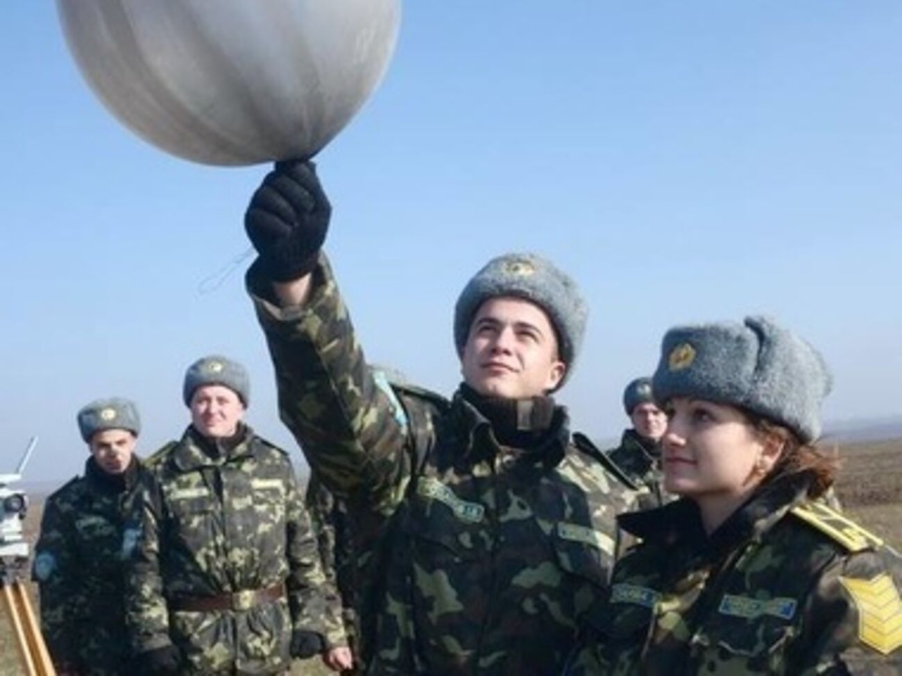 Будущие военные метеорологи