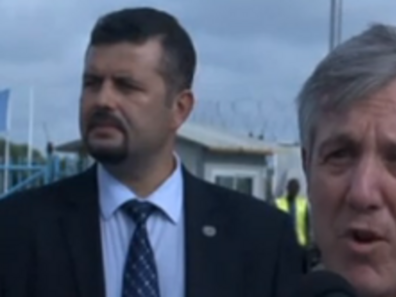 Глава миссии ООН по борьбе с вирусом Эбола Энтони Банбури