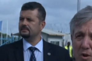 Глава миссии ООН по борьбе с вирусом Эбола Энтони Банбури