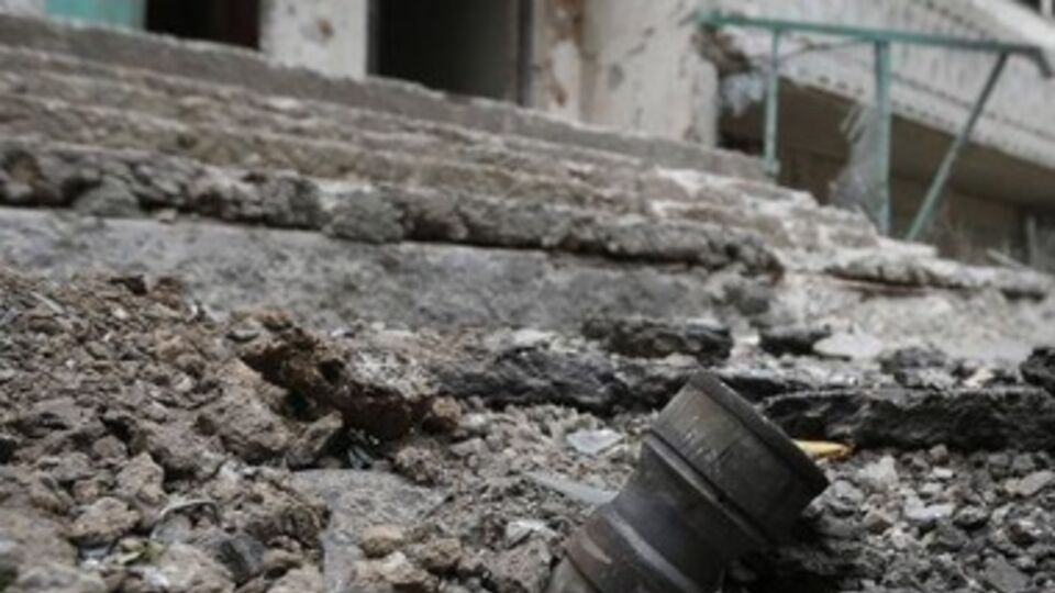 Местные жители решили самостоятельно вынести мину