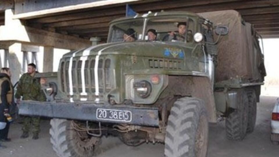 Бойцы батальона продолжают нести службу на блокпосту