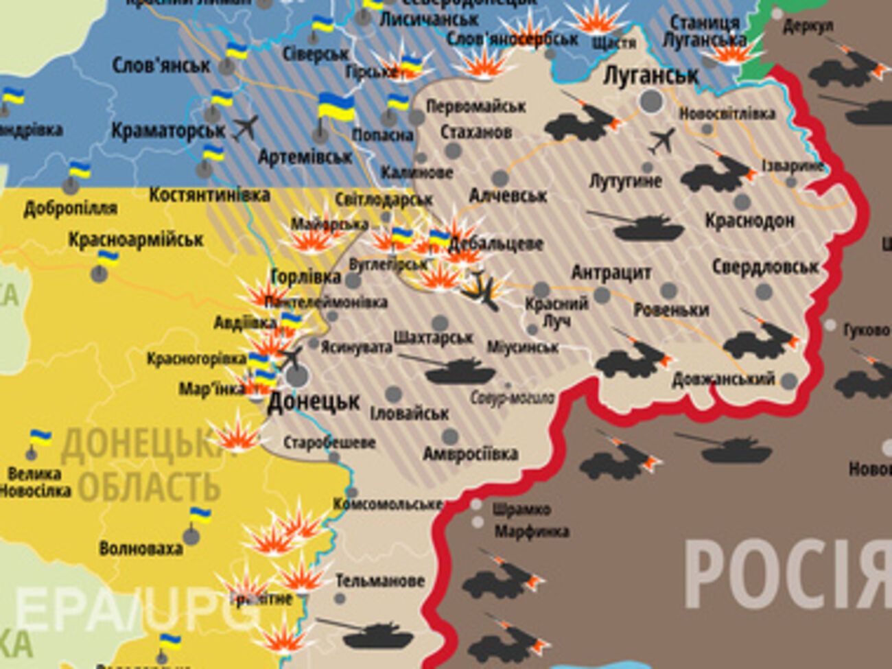 Боевики продолжают атаковать