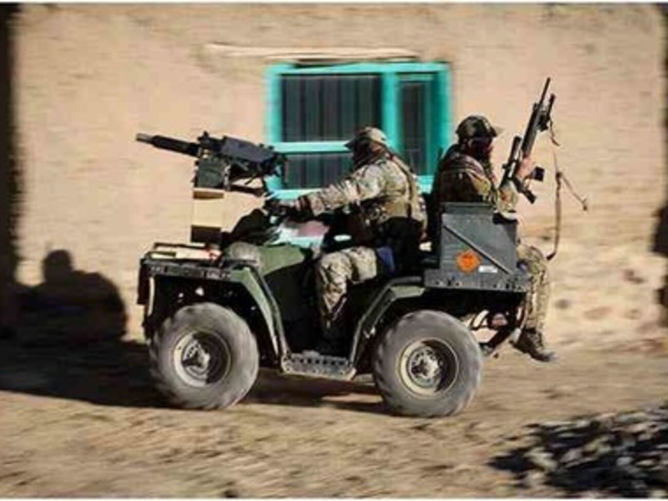 Россияне решили взять пример с армии НАТО, которая использует квадроциклы