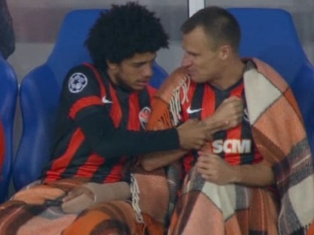 Бразилец показал украинцу, как надо родину любить