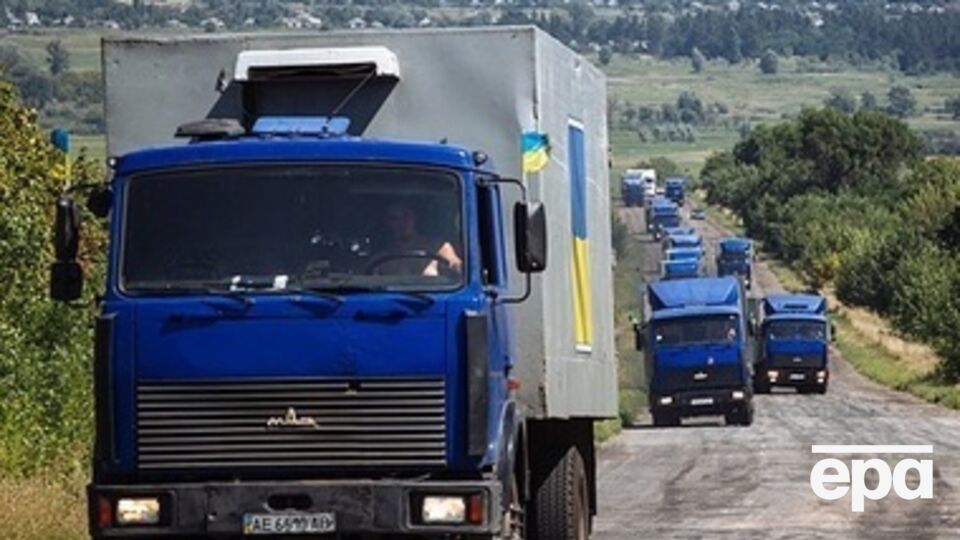 Госслужба по ЧС доставила 30 т продуктов в Красногоровку Донецкой области