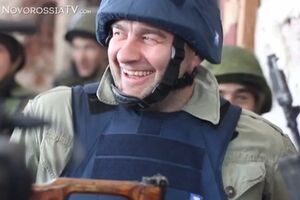 Михаил Пореченков в Донецком аэропорту