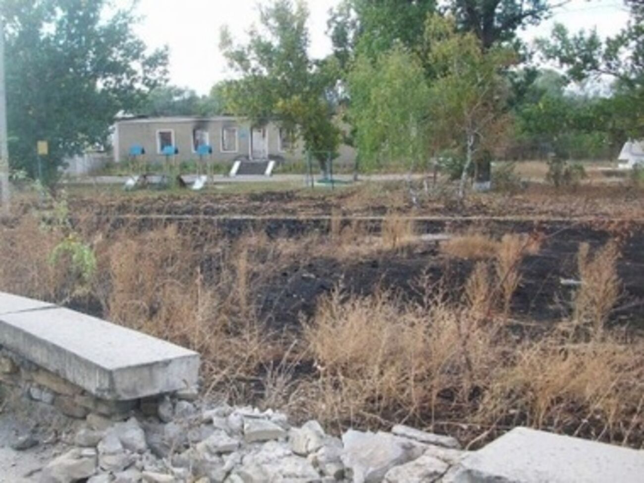 Обстрел продолжался с 16.30 до 17.20