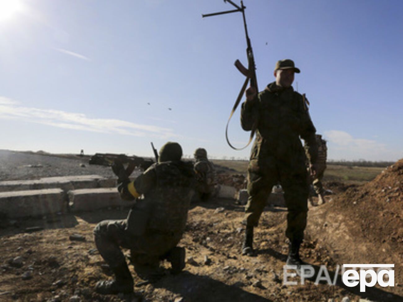 Нападавшие отступили, неся большие потери