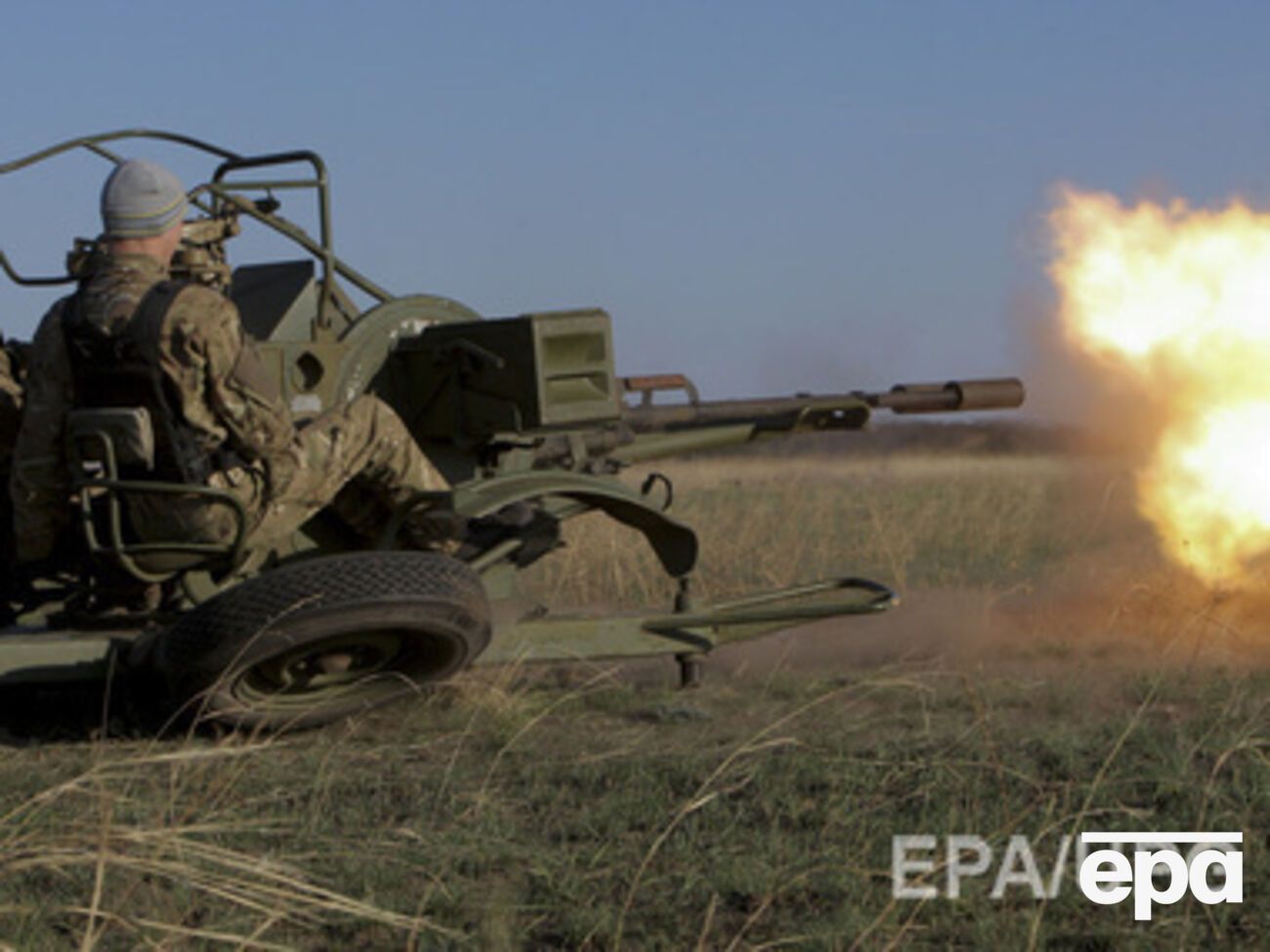 Украинская артиллерия нанесла ответный удар по позициям боевиков