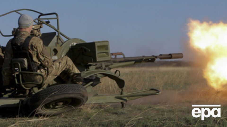 Украинская артиллерия нанесла ответный удар по позициям боевиков