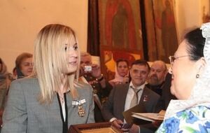 В Екатеринбурге Наталья посетила мужской монастырь Святых царственных страстотерпцев и Александро-Невский Ново-Тихвинский женский монастырь