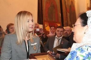 В Екатеринбурге Наталья посетила мужской монастырь Святых царственных страстотерпцев и Александро-Невский Ново-Тихвинский женский монастырь