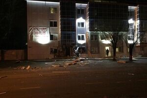 Взрыв в волонтерском центре произошел ночью