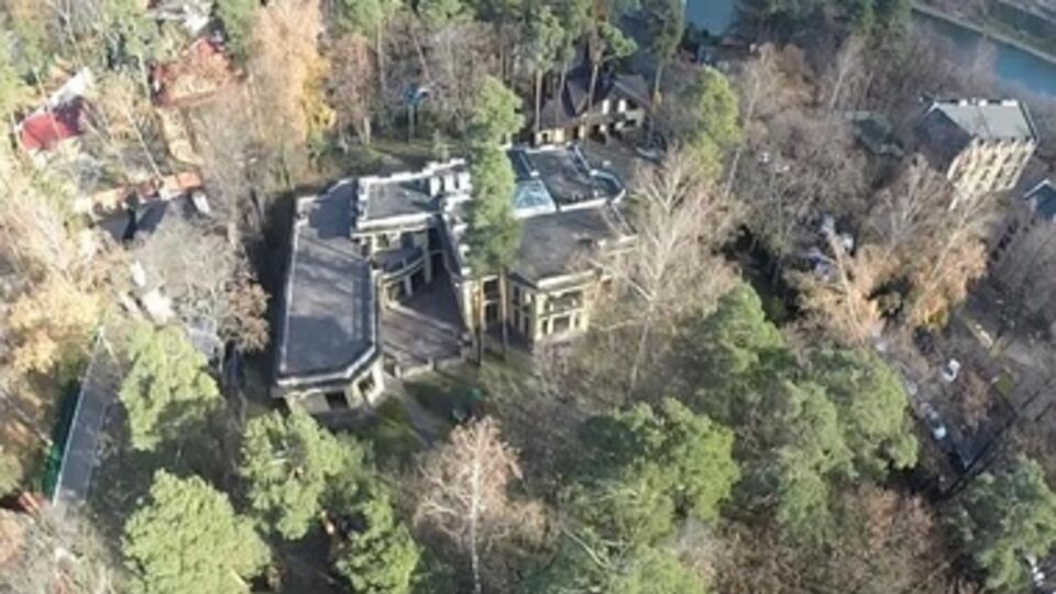 Дом семейства Патрушевых с высоты птичьего полета