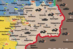 Обстрелов в зоне АТО стало меньше