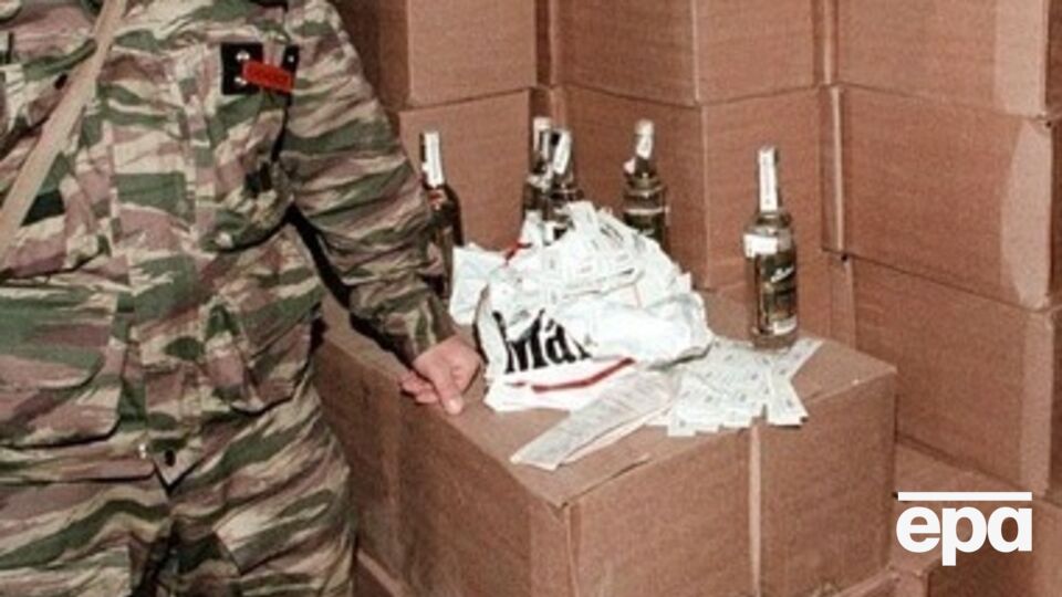 СБУ изъяла груз алкоголя и табака для "ЛНР"