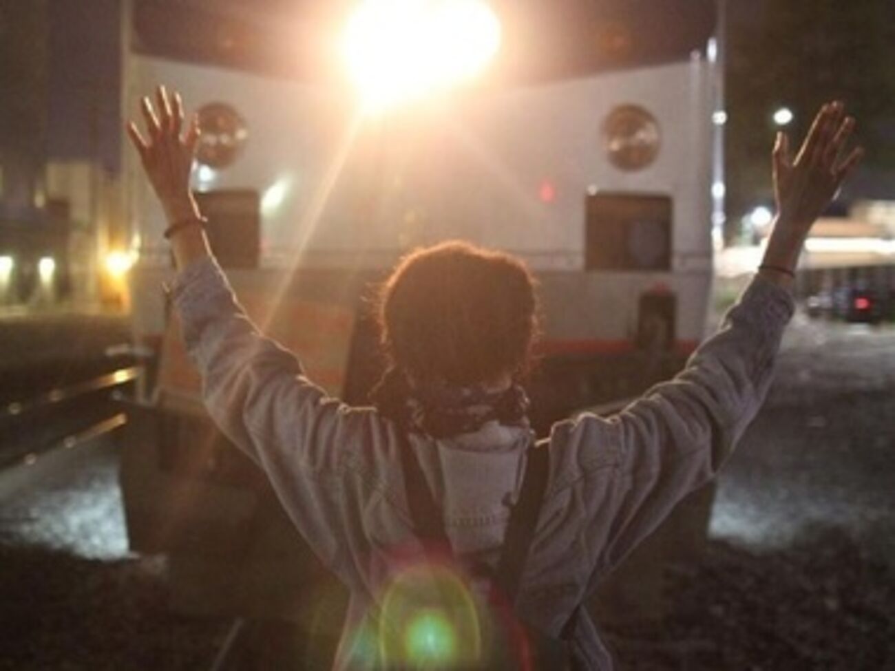 Протестующие заблокировали железнодорожные пути