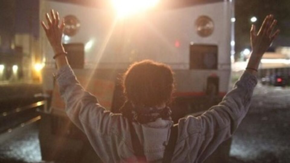 Протестующие заблокировали железнодорожные пути