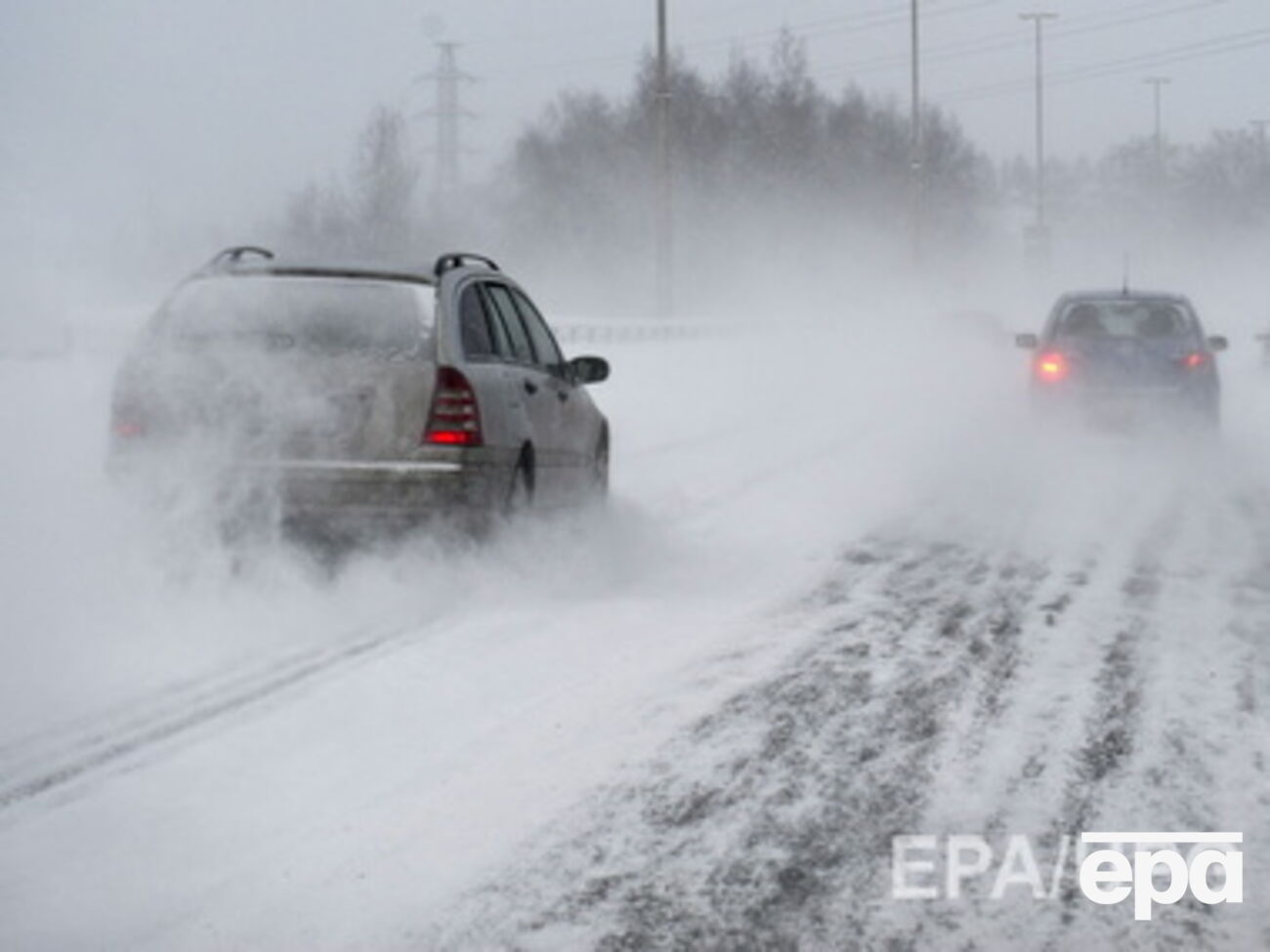 Финляндию "накрыла" непогода