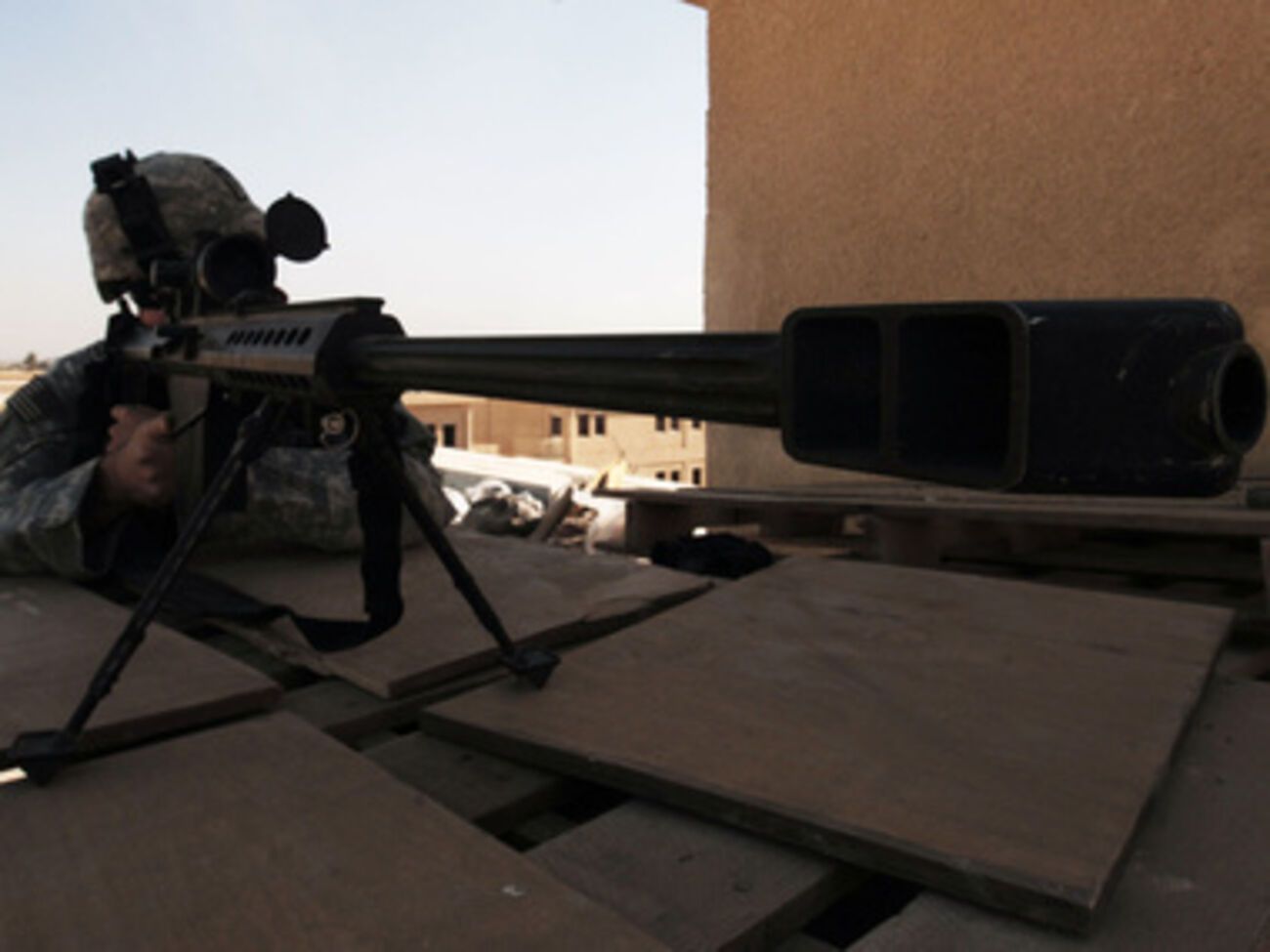 Снайперская винтовка М82, которую производит Barrett Firearms