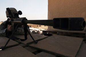 Снайперская винтовка М82, которую производит Barrett Firearms