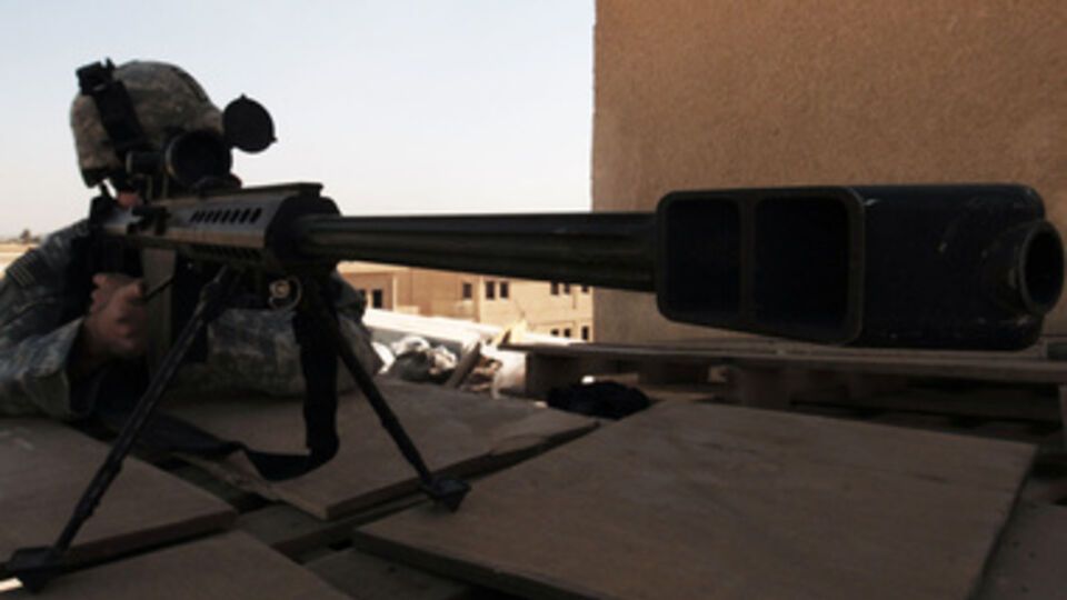 Снайперская винтовка М82, которую производит Barrett Firearms