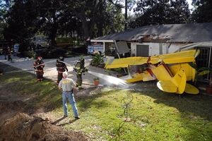 Пилот самолета погиб