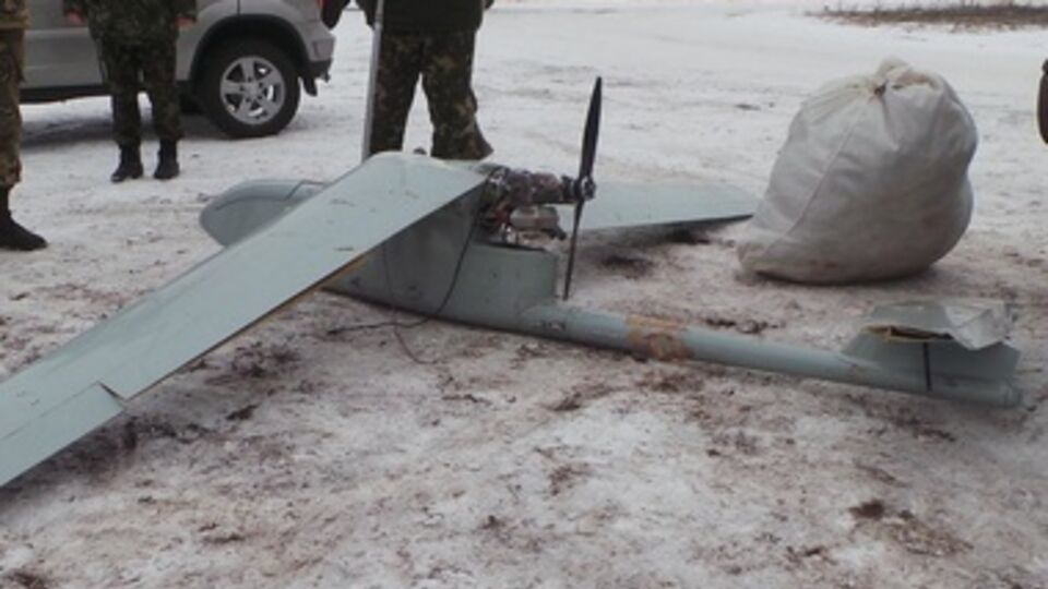 Россия ведет разведку беспилотниками