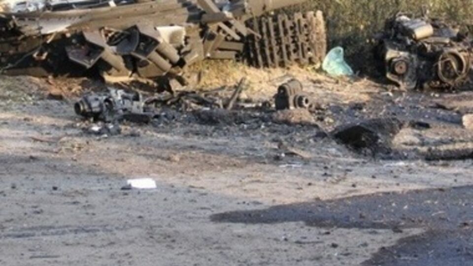 Террористы по ошибке подорвались на собственной мине