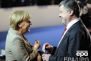 Порошенко, Меркель и Олланд обсудили ситуацию на востоке Украины