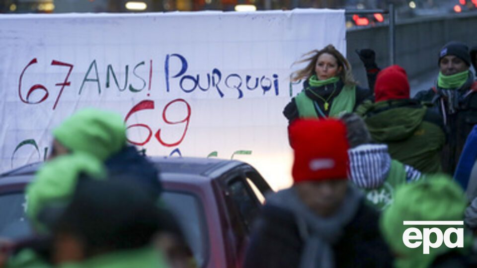 В Бельгии проходит забастовка