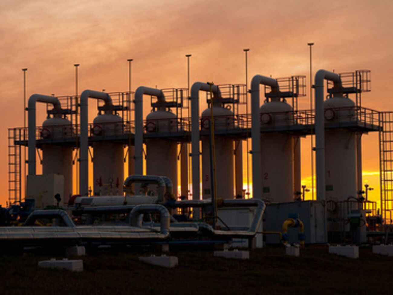 Запасы газа сократились