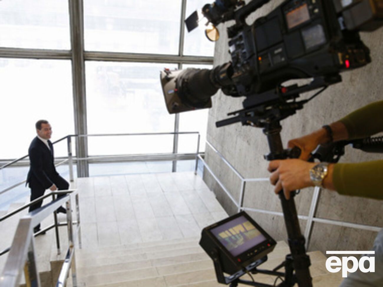 Cuts are used for the sake of dynamics and in order not to slow down the action in cinema, Maidan is cut out from Medvedev&rsquo;s article as such