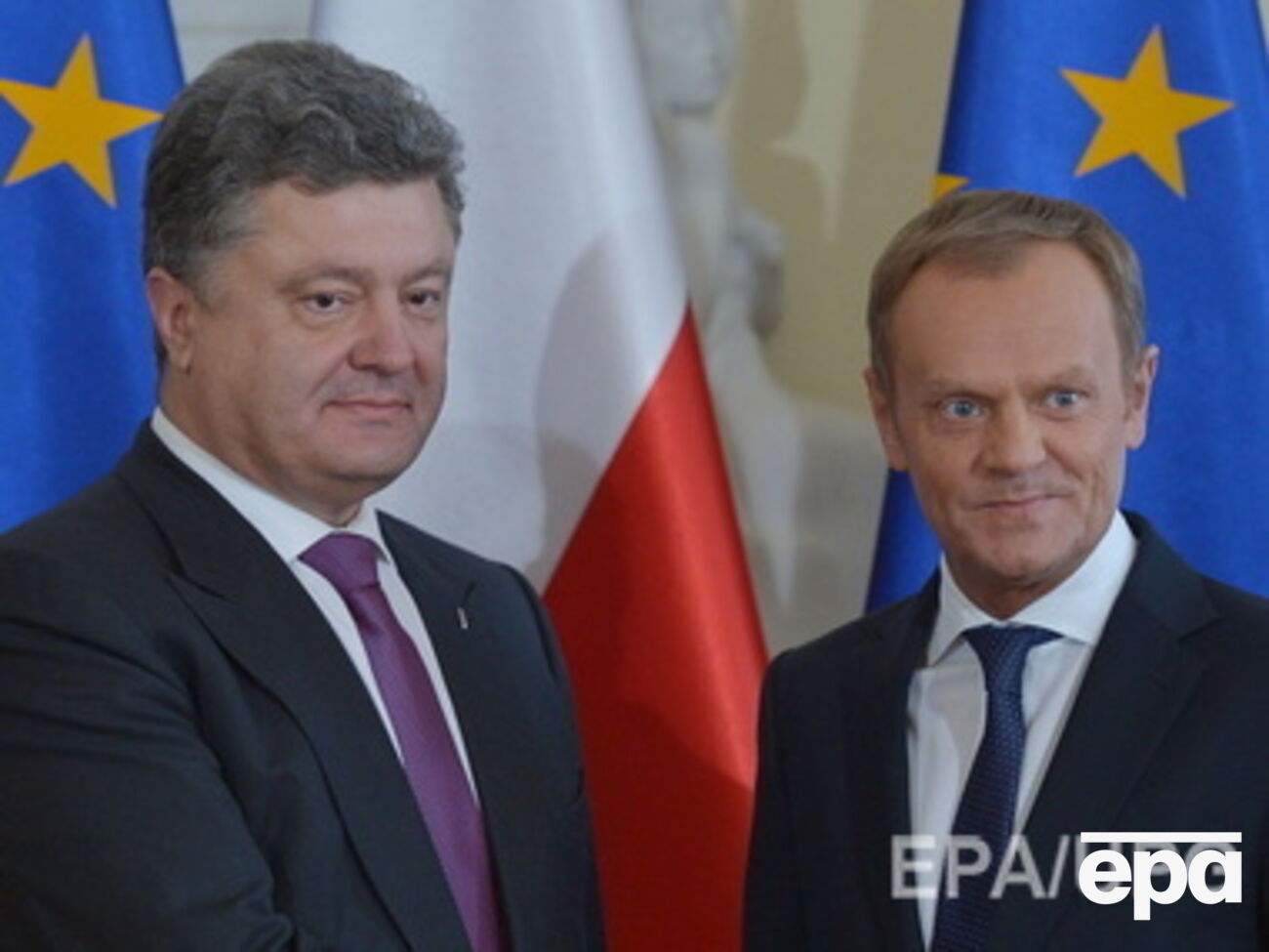 Порошенко провел телефонные переговоры с Туском