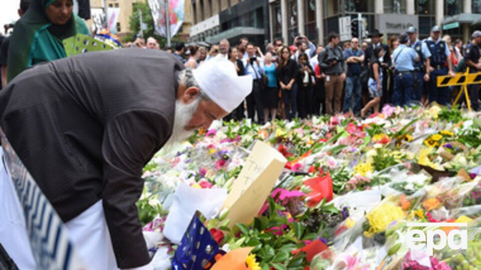 Место теракта в Сиднее