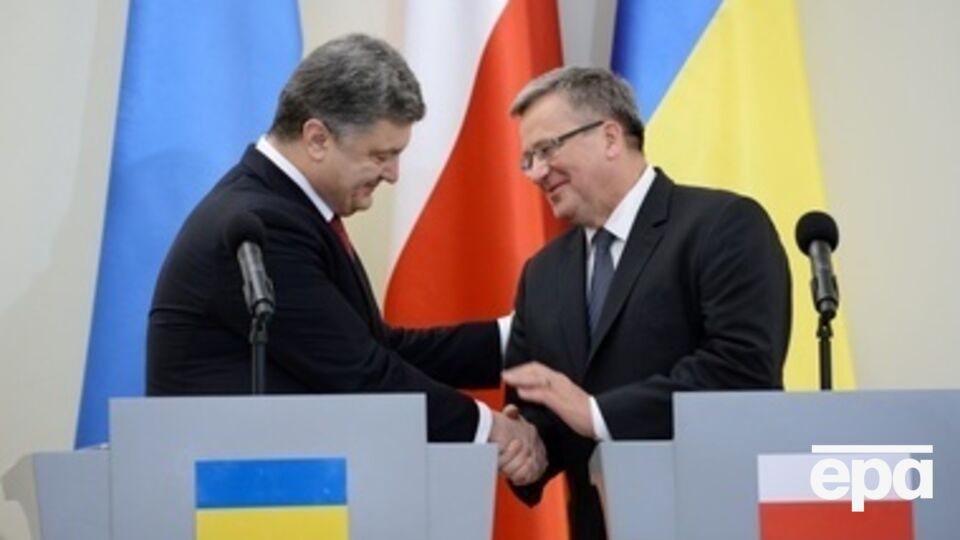 Коморовский: Эмбарго на продажу Украине оружия нет