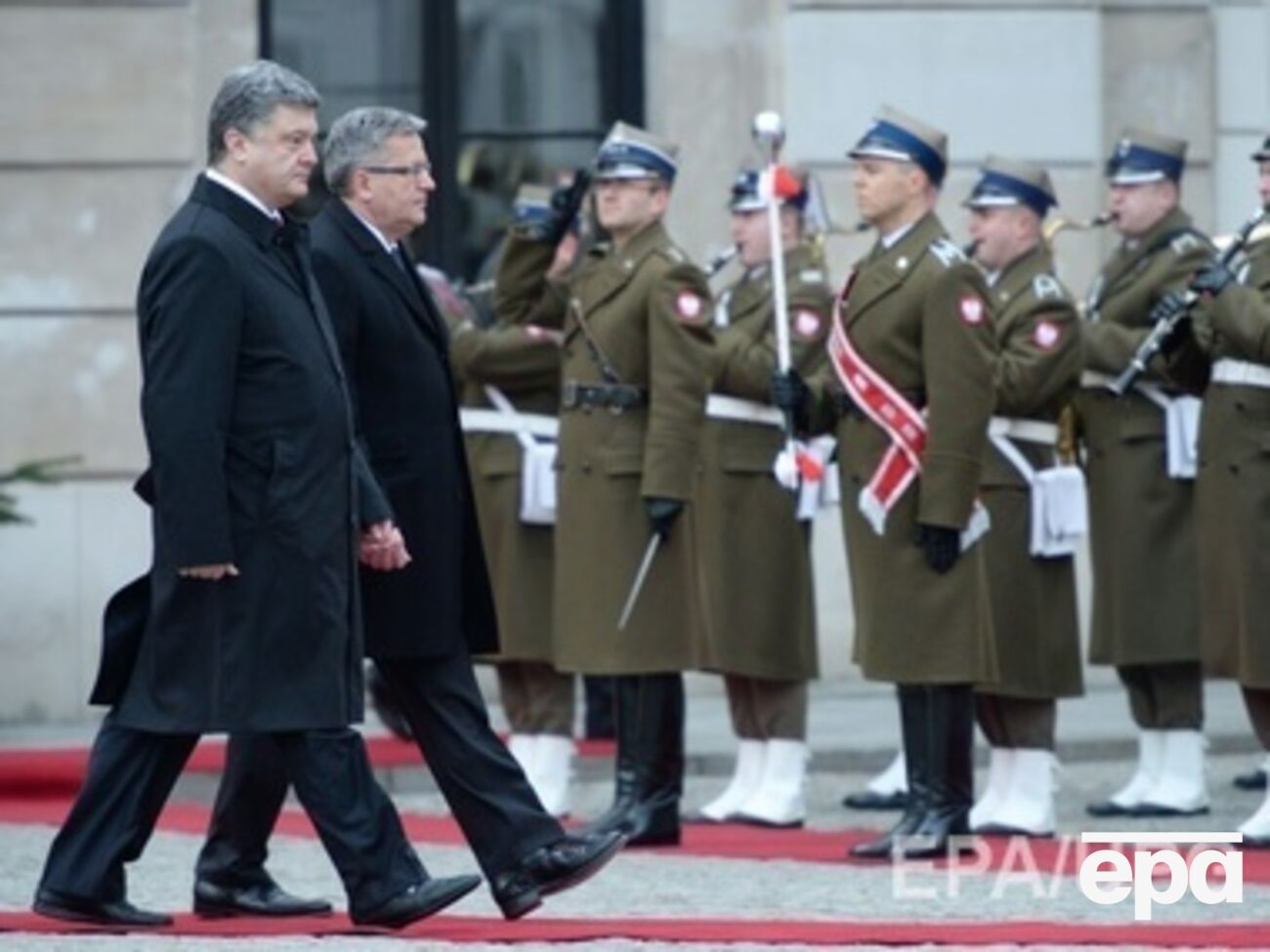 Порошенко находится с визитом в Польше