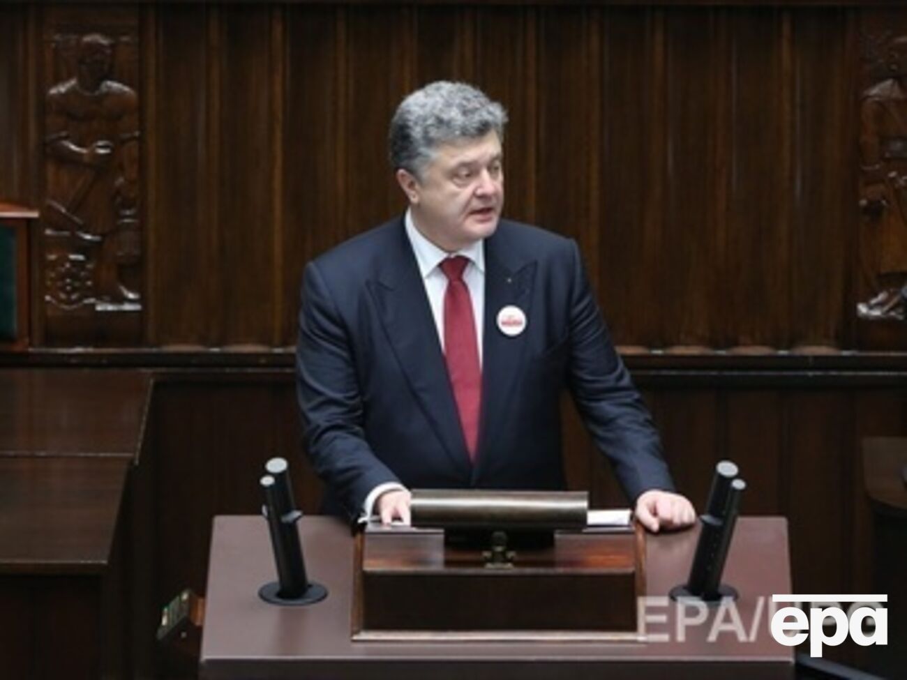 Порошенко выступил в Сейме Польши