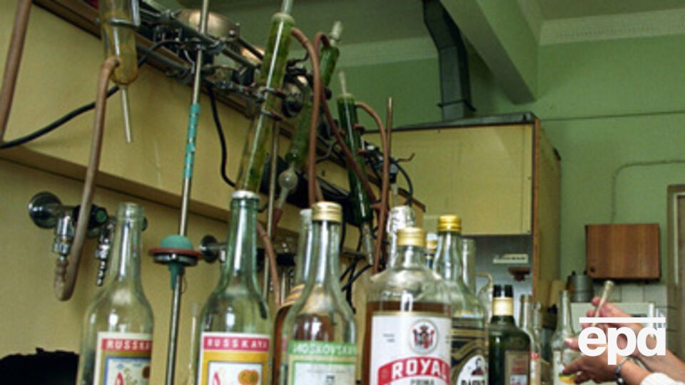 В Донецкой области наладили производство контрафактной водки