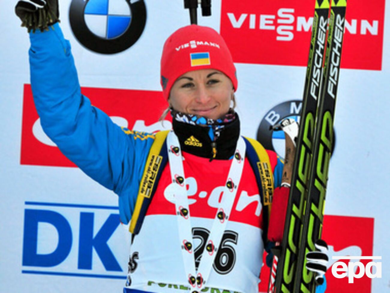 Украинка пробилась на пьедестал