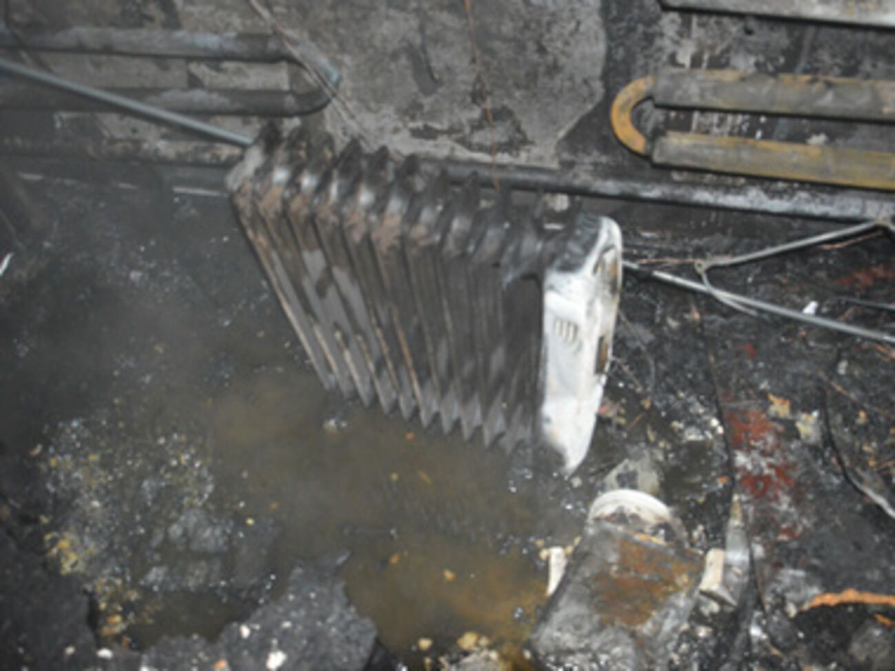 Спасатели ликвидировали возгорание