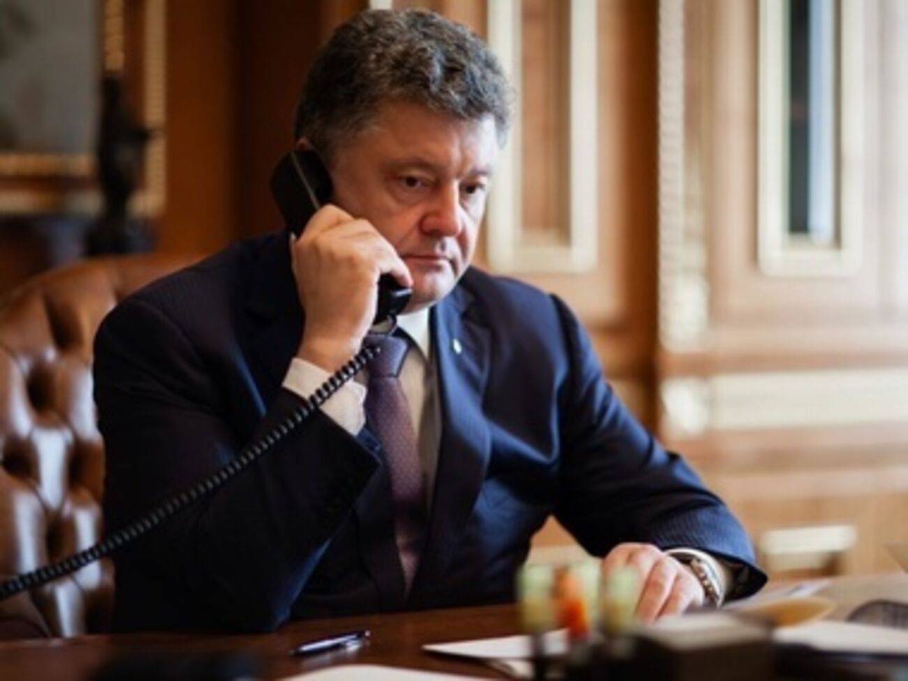 Петр Порошенко поговорил по телефону с Нурсултаном Назарбаевым