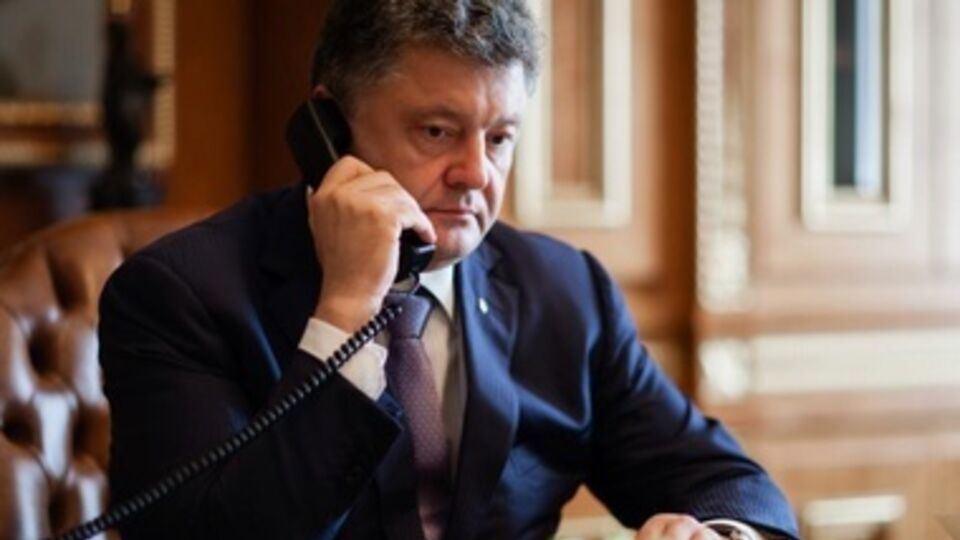 Петр Порошенко поговорил по телефону с Нурсултаном Назарбаевым