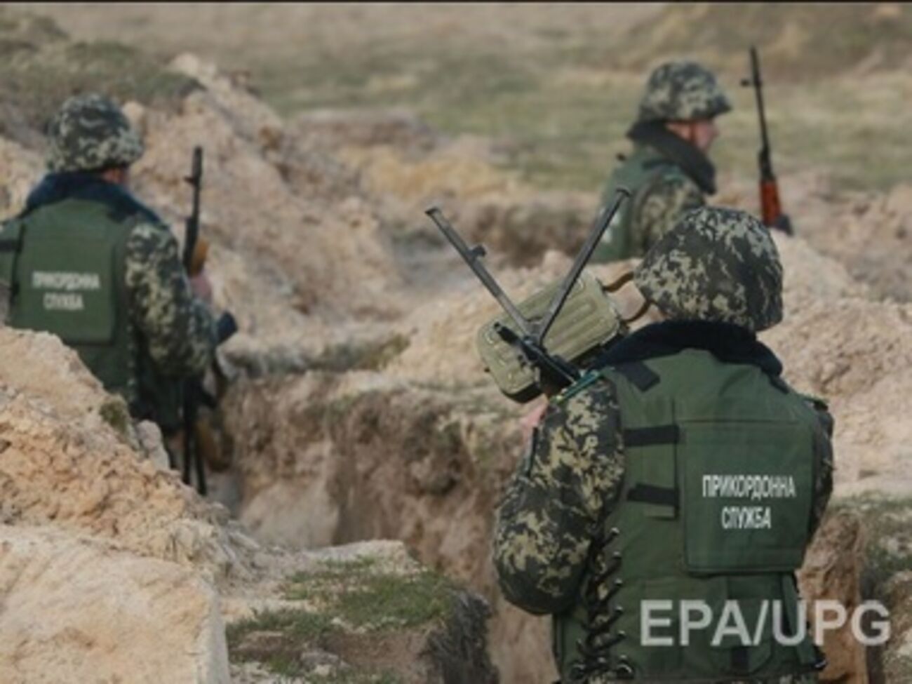 Пограничники обстреляли российский беспилотник