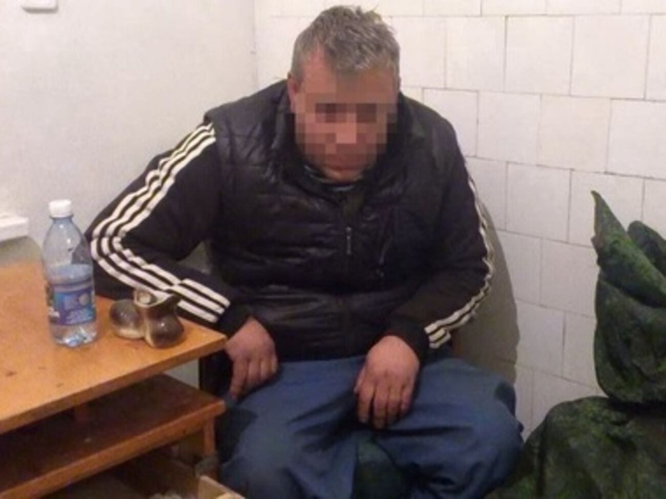 Задержанный СБУ боевик